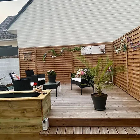 Semesterbostad Les Ames Jumelles Lahoussoye